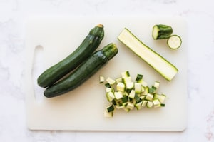 Preparazione Pasta con zucchine - Fase 1