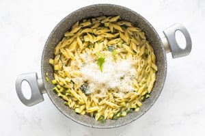 Preparazione Pasta con zucchine - Fase 3