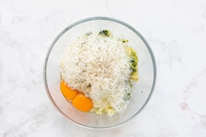 Preparazione Polpettone di zucchine - Fase 2