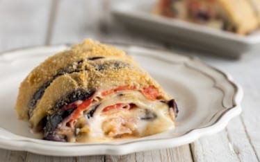 Rotolo di melanzane al forno