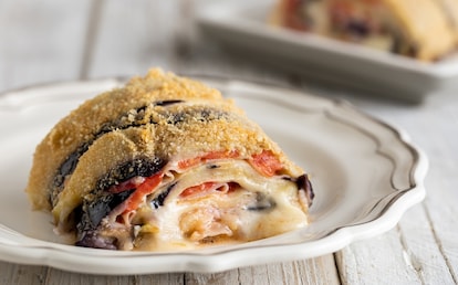 Rotolo di melanzane al forno