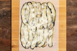 Preparazione Rotolo di melanzane al forno - Fase 2