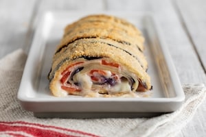 Preparazione Rotolo di melanzane al forno - Fase 6