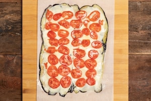 Preparazione Rotolo di melanzane al forno - Fase 3