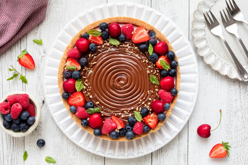 Torta fredda alla Nutella ricetta