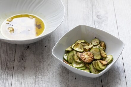 Preparazione Zucchine alla scapece - Fase 2