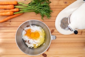 Preparazione Naked carrot cake  - Fase 1