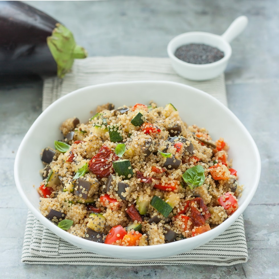 Quinoa con verdure in pentola a pressione ricetta
