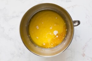 Preparazione Sheet cake alle Pesche e Nettarine dell’Emilia Romagna IGP  - Fase 1