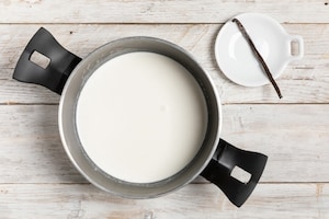 Preparazione Vanilla pudding - Fase 1