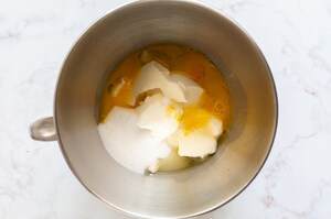 Preparazione Zebra cheesecake - Fase 2