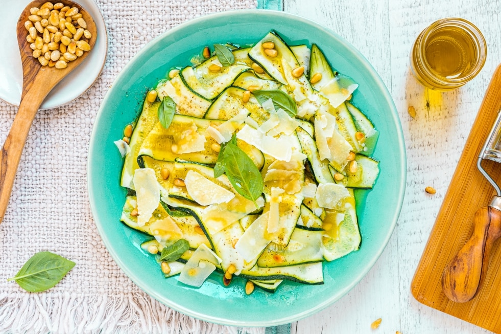 Carpaccio di zucchine ricetta