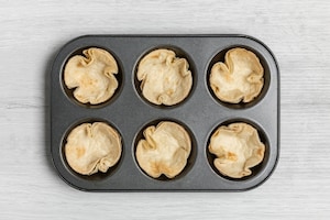 Preparazione Cestini di piadina ripieni - Fase 3