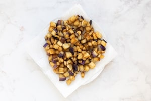 Preparazione Melanzane a funghetto - Fase 2