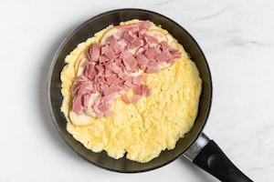 Preparazione Omelette farcita - Fase 2