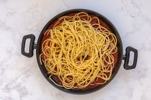 Preparazione Pasta c'anciova - Fase 3