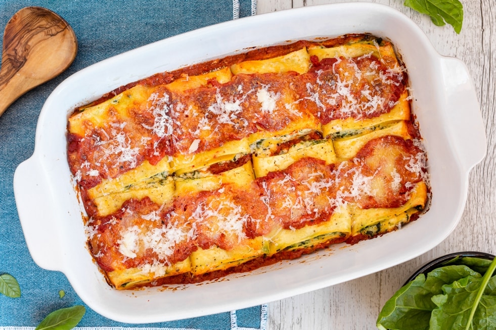 Rotolini di lasagna al forno ricetta