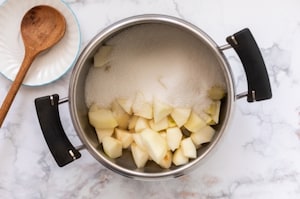 Preparazione Confettura di pere - Fase 1