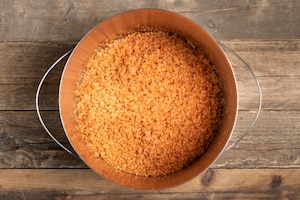 Preparazione Dahl di lenticchie - Fase 1