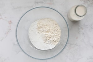 Preparazione Pancake senza uova - Fase 1