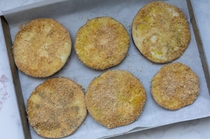 Preparazione Panzerotti di melanzane - Fase 2