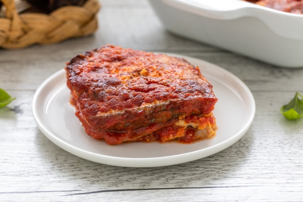 Parmigiana di melanzane grigliate ricetta