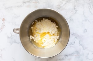 Preparazione Pasta frolla senza burro - Fase 1