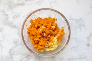 Preparazione Polpettone di zucca - Fase 2