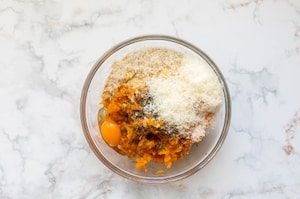 Preparazione Polpettone di zucca - Fase 2