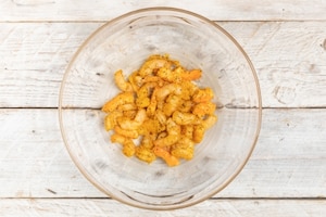 Preparazione Riso basmati con verdure e gamberi - Fase 2