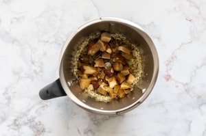 Preparazione Risotto ai funghi con il Bimby - Fase 2