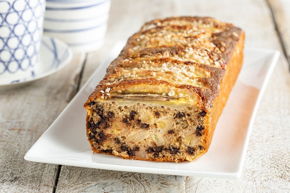 Banana bread al cioccolato ricetta