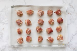 Preparazione Bocconcini di castagne, speck e salvia - Fase 3