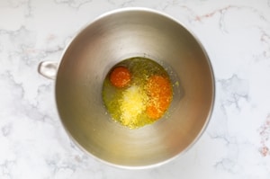 Preparazione Crostata senza burro - Fase 1