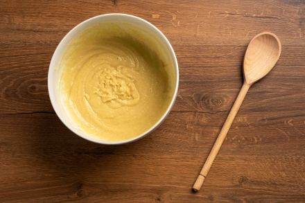 Preparazione Financiers con fichi e mandorle - Fase 2 Preparazione Financiers con fichi e mandorle - Fase 2