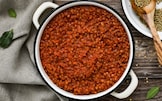Ragù di lenticchie