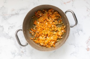 Preparazione Ragù di lenticchie - Fase 1