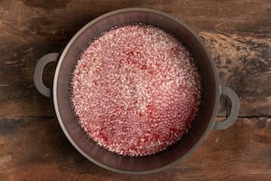 Preparazione Risotto al Lambrusco - Fase 1