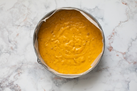 Preparazione Torta di zucca e amaretti - Fase 3 Preparazione Torta di zucca e amaretti - Fase 3