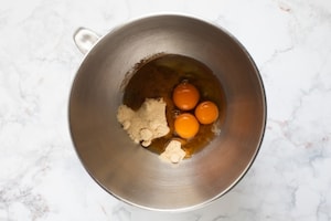 Preparazione Torta di zucca e amaretti - Fase 2