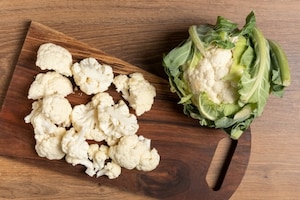 Preparazione Cavolfiore alla curcuma - Fase 1