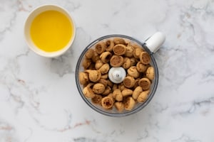 Preparazione Cheesecake al torrone - Fase 1