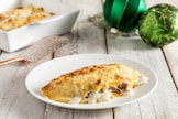 Crêpes ai funghi porcini con provolone piccante 