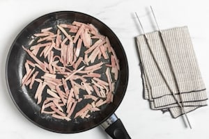 Preparazione Tagliolini gratinati - Fase 1