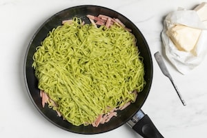 Preparazione Tagliolini gratinati - Fase 2