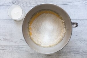 Preparazione Torta ai gianduiotti - Fase 2