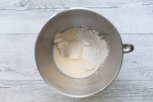 Preparazione Torta ai gianduiotti - Fase 4