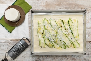 Preparazione Torta salata gustosa allo speck - Fase 4