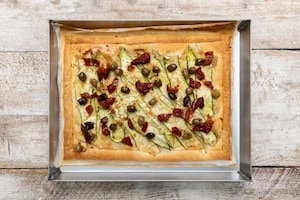 Preparazione Torta salata gustosa allo speck - Fase 5