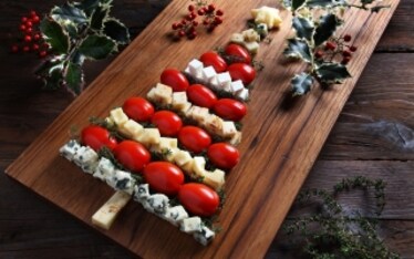 Albero di Natale ai formaggi